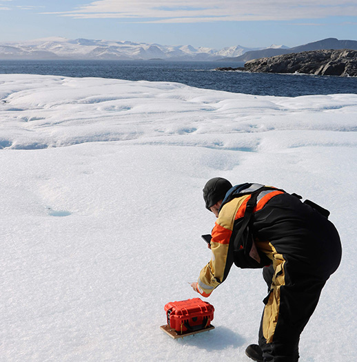 Cryologger being deployed