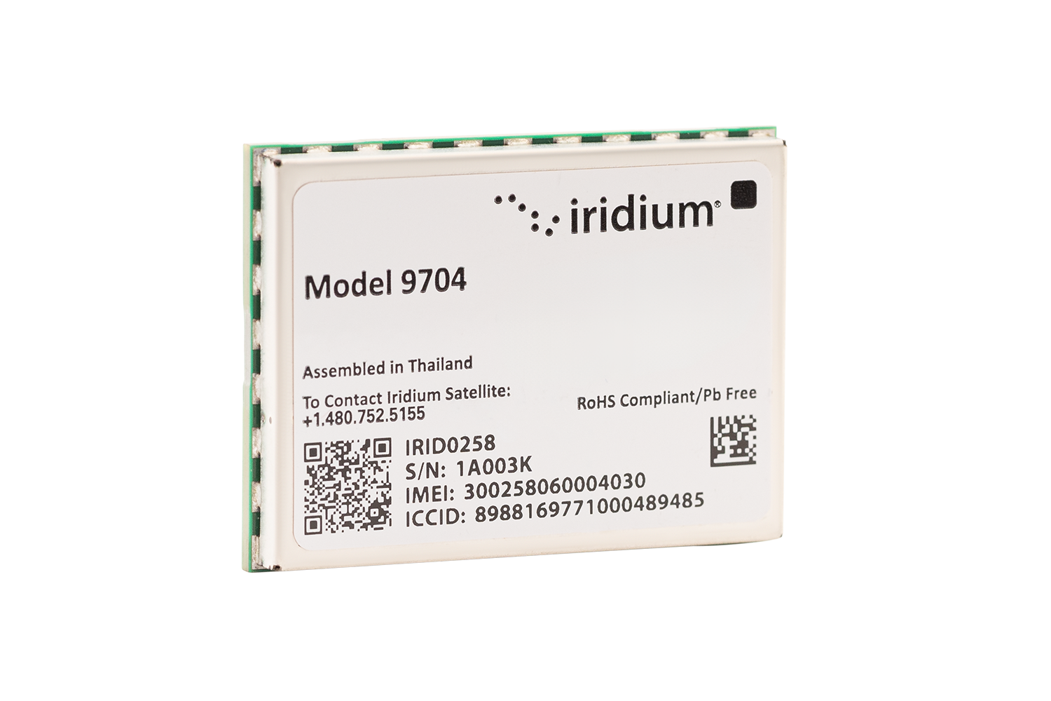 Iridium Certus 9704 Satellite IoT Transceiver